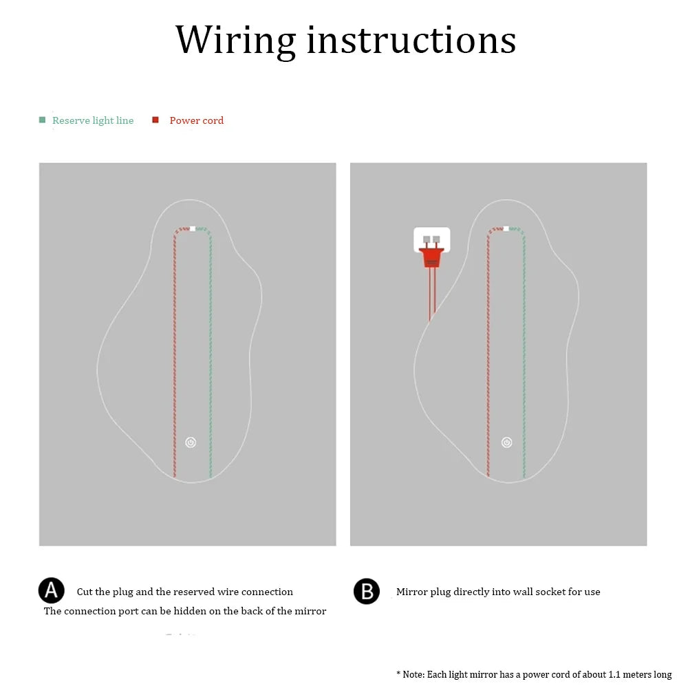 Miroir Décoratif Design nordique