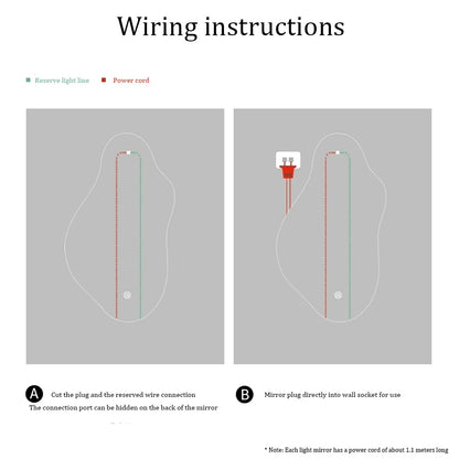 Miroir Décoratif Design nordique