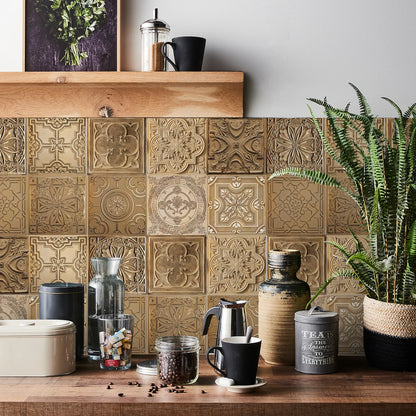 Autocollant Mural Effet carrelage