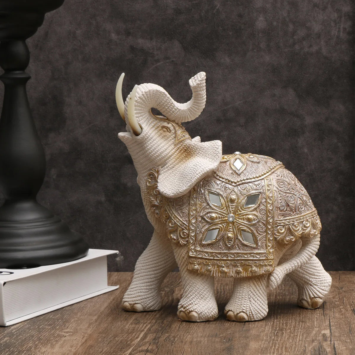 Statue d'éléphant Feng Shui