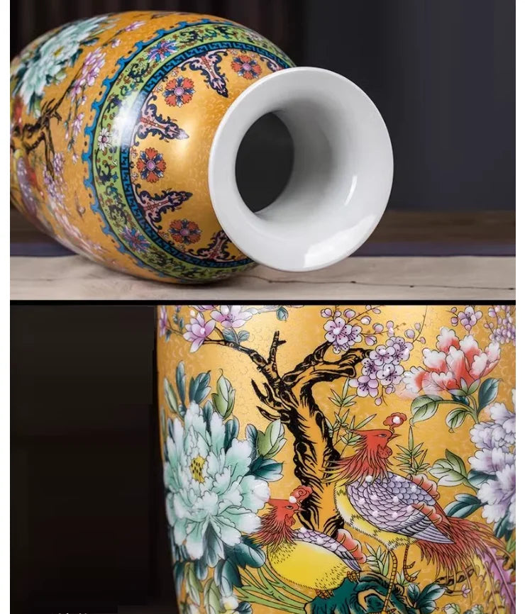 Vase en Céramique de Jingdezhen