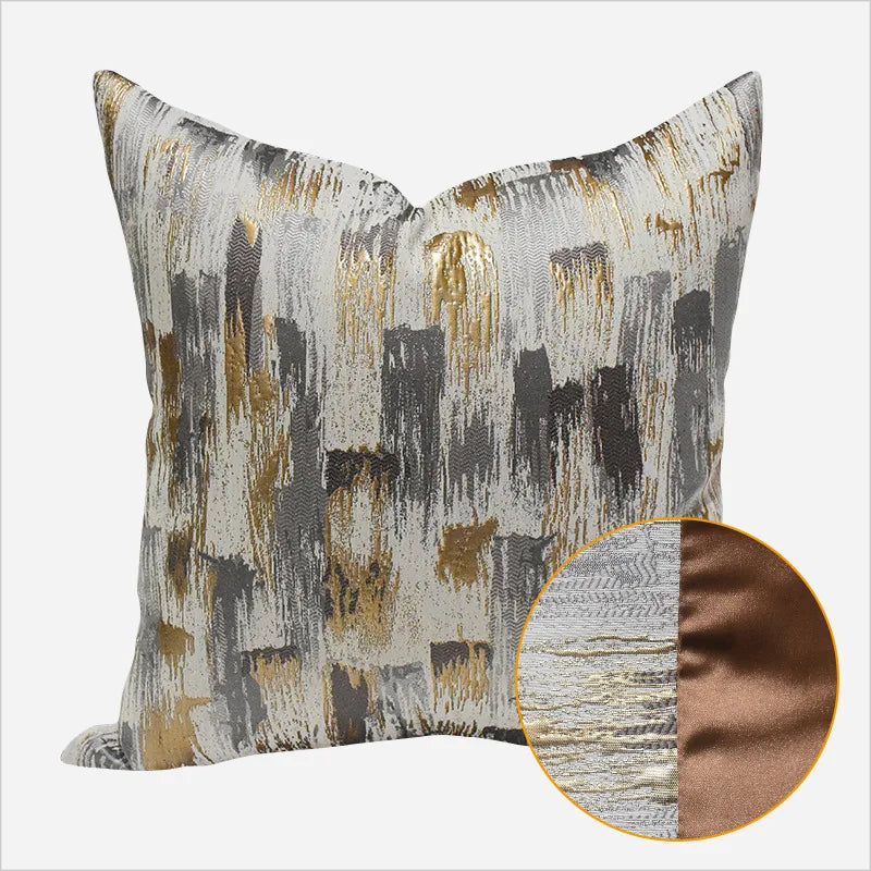 Housse de Coussin Dorée