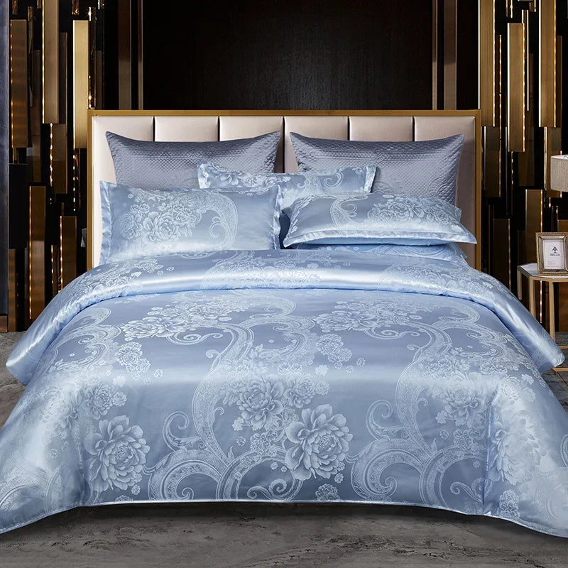 Parure Housse de Couette en Satin