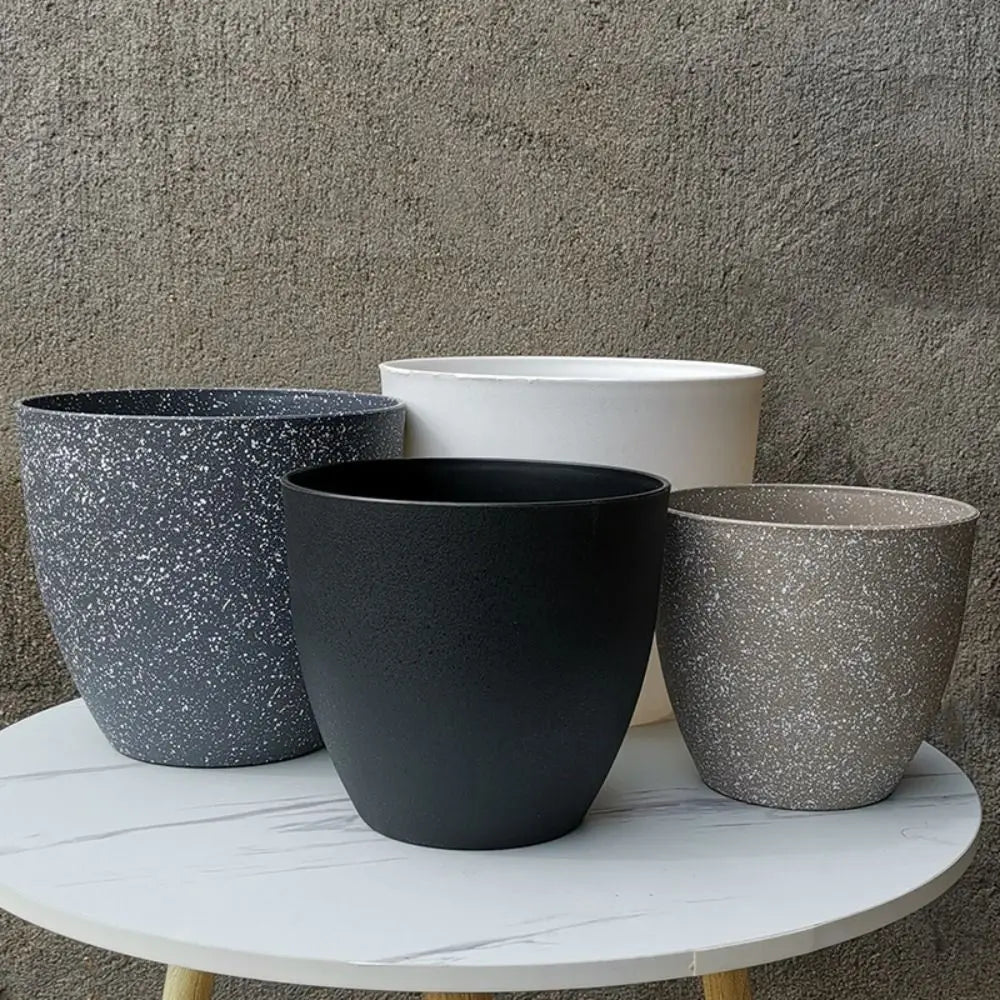 Pot de Fleurs en Plastique