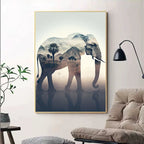Tableau Moderne Art Animals