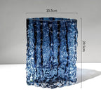 Vase en Verre Glacier Transparent