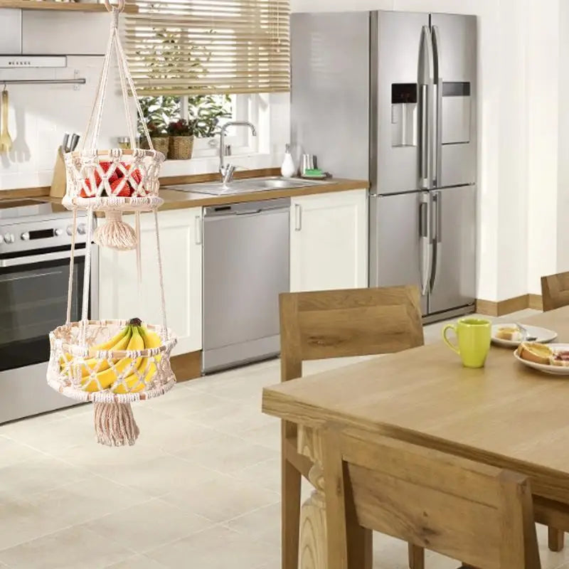 Macramé Hamac à Fruit