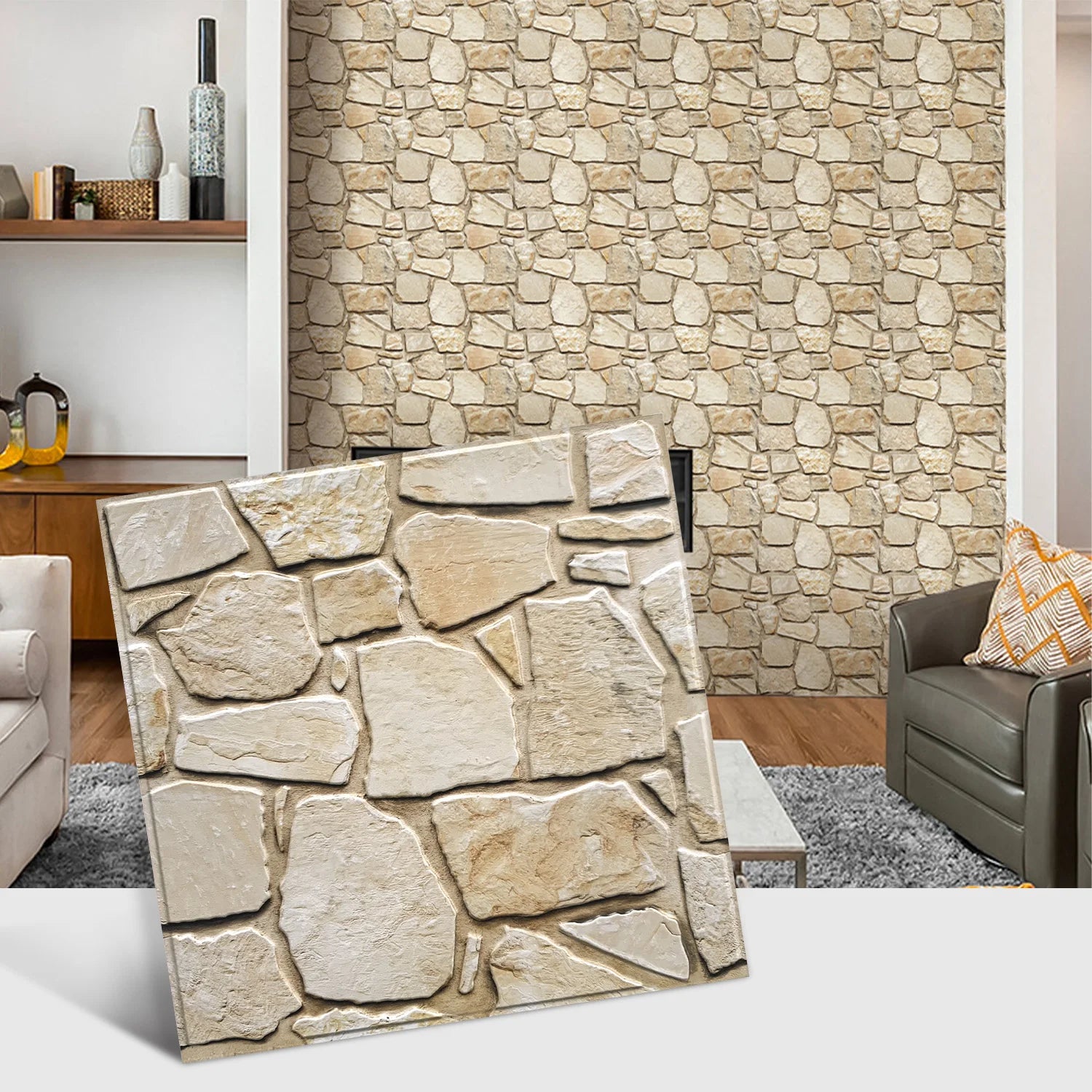 Autocollant Mural Décoration 3D