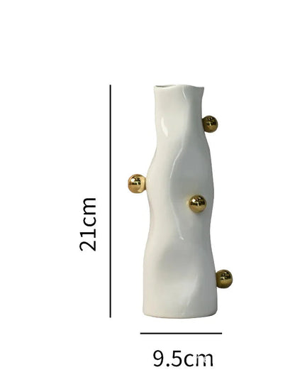 Vase en Résine Géométrique