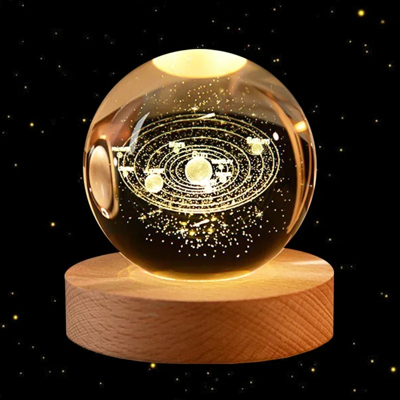 Boule de Cristal 3D Décoration Intérieure
