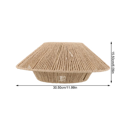 Abat Jour vintage en rotin