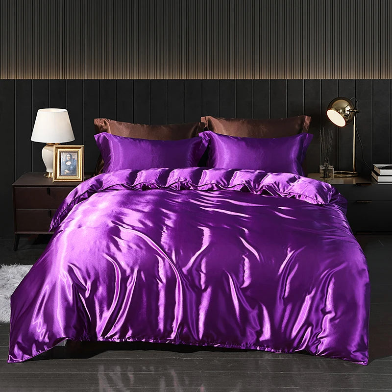 Parure Housse de Couette en Soie