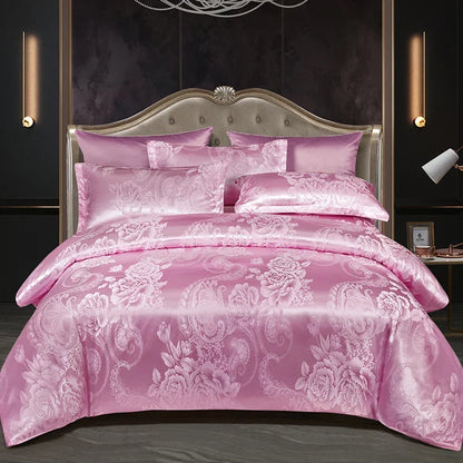 Parure Housse de Couette en Satin