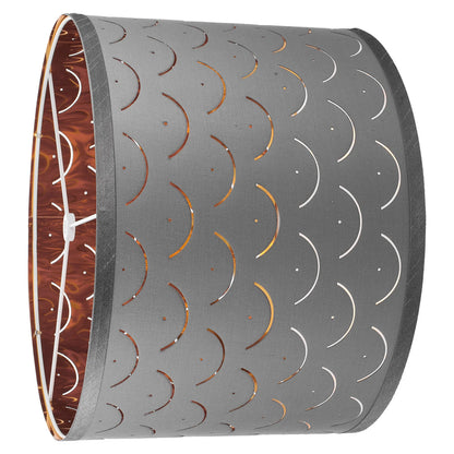 Abat Jour en Tissu Ondulé