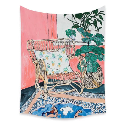 Tenture Murale Bohème