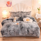 Parure Housse de Couette en Velours
