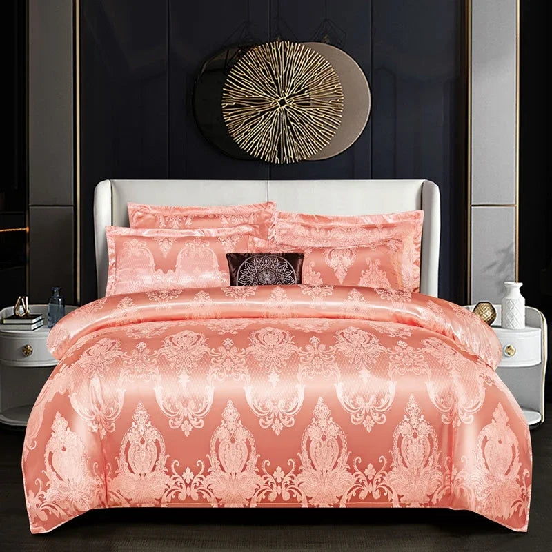 Parure Housse de Couette en Satin