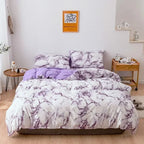 Parure Housse de Couette imprimée Marbre