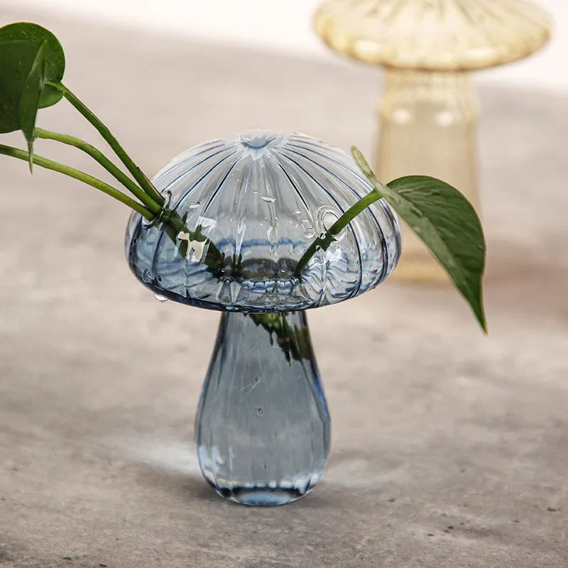 Vase en Verre en forme de Champignon