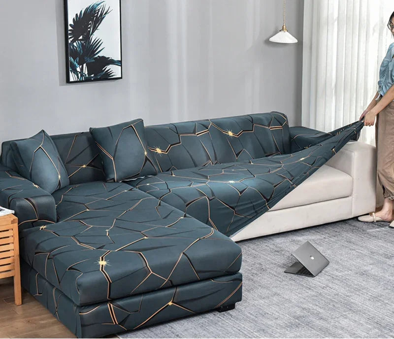 Housse pour Canapé d'Angle Extensible
