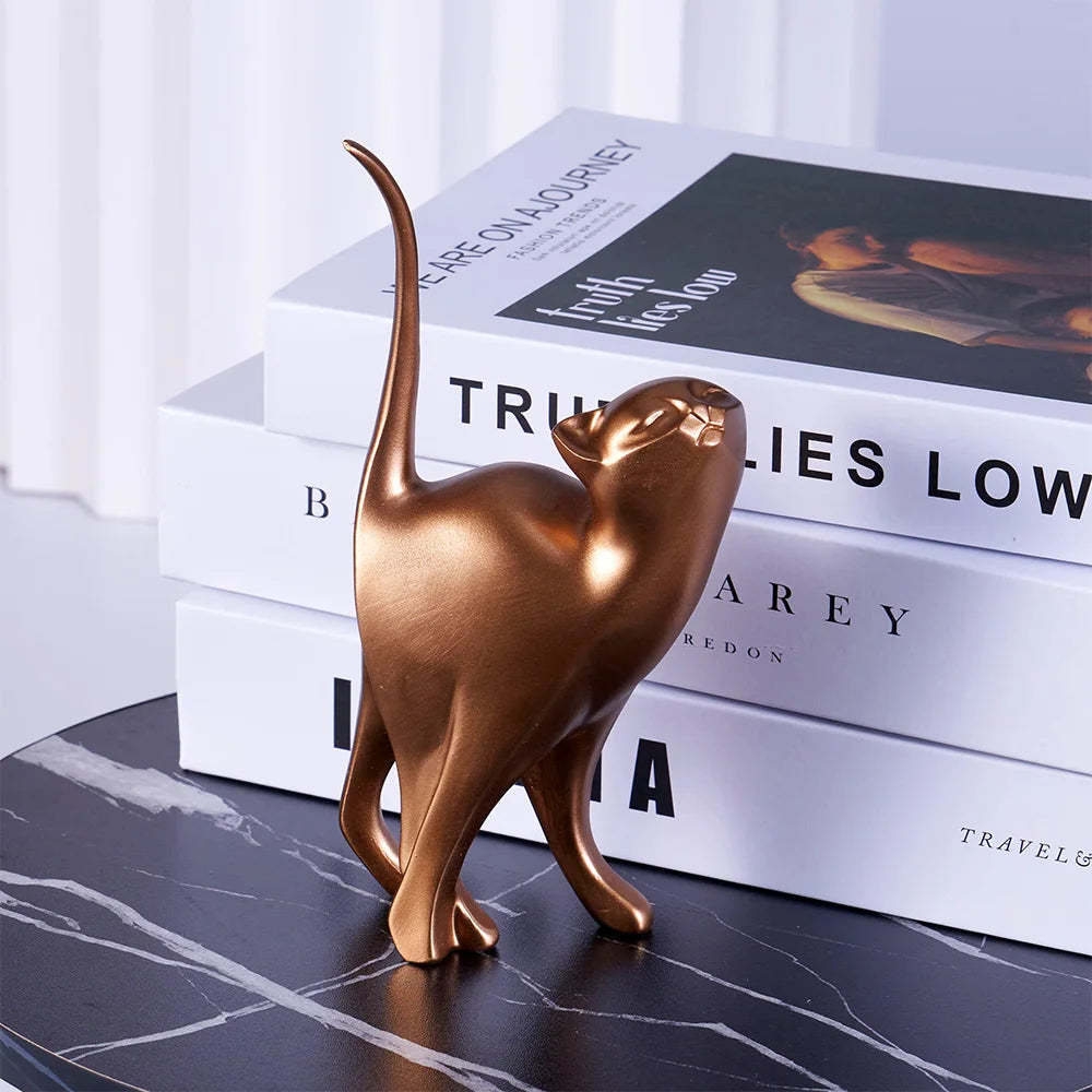 Figurine de Chat Décoration Intérieure