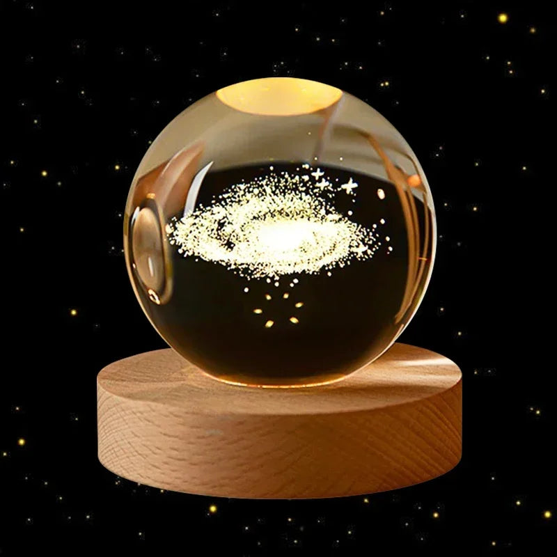 Boule de Cristal 3D Décoration Intérieure