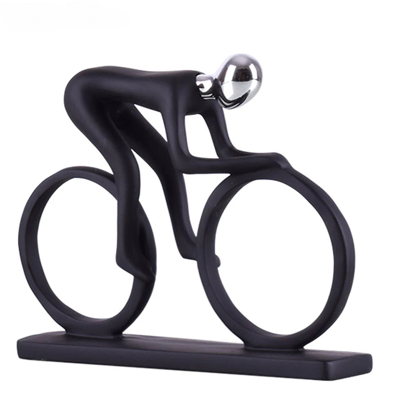Statue de cycliste Décoration Intérieure