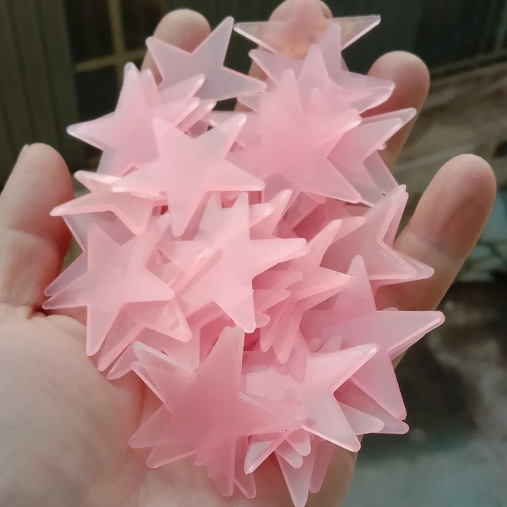 Autocollant Mural 3D Phosphorescent Décoratif