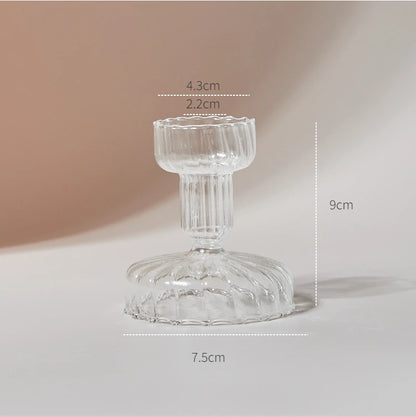 Bougeoir Moderne  en verre