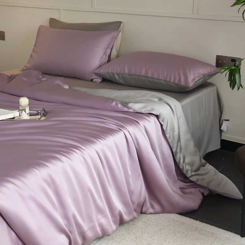 Parure Housse de Couette en Soie