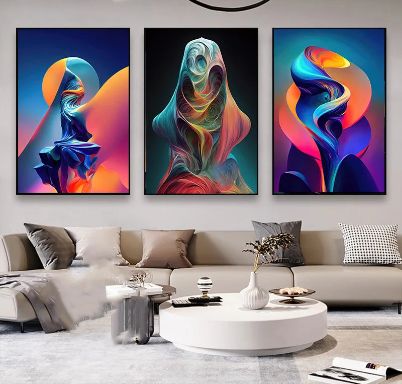 Tableau Moderne Art 3D