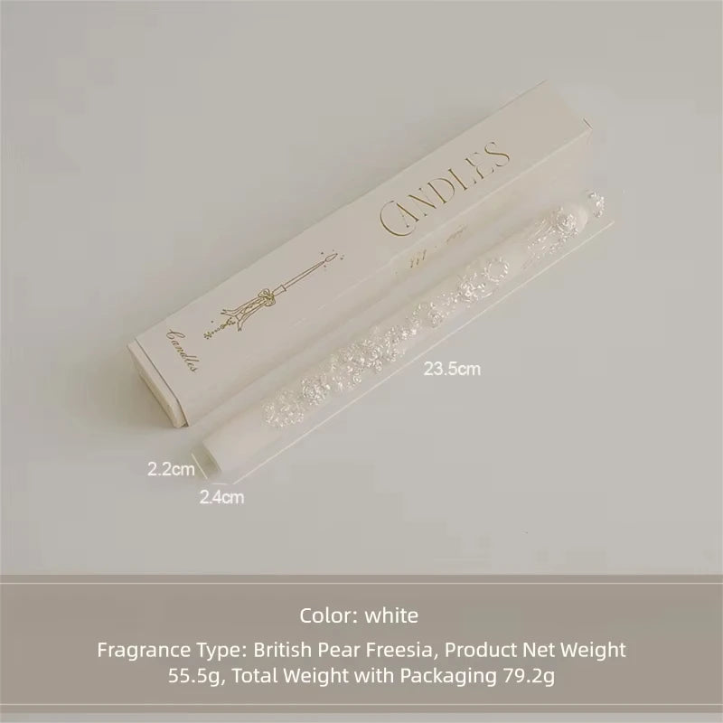 Bougie Romantique en Relief