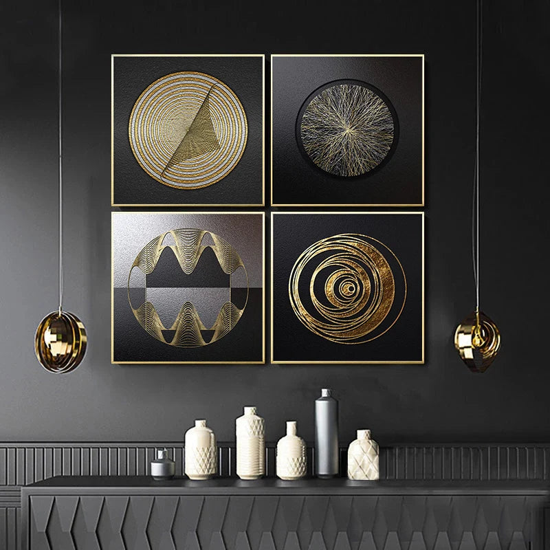 Tableau Moderne Art Géométrique