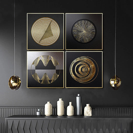 Tableau Moderne Art Géométrique