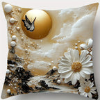 Housse de Coussin Motif Plage