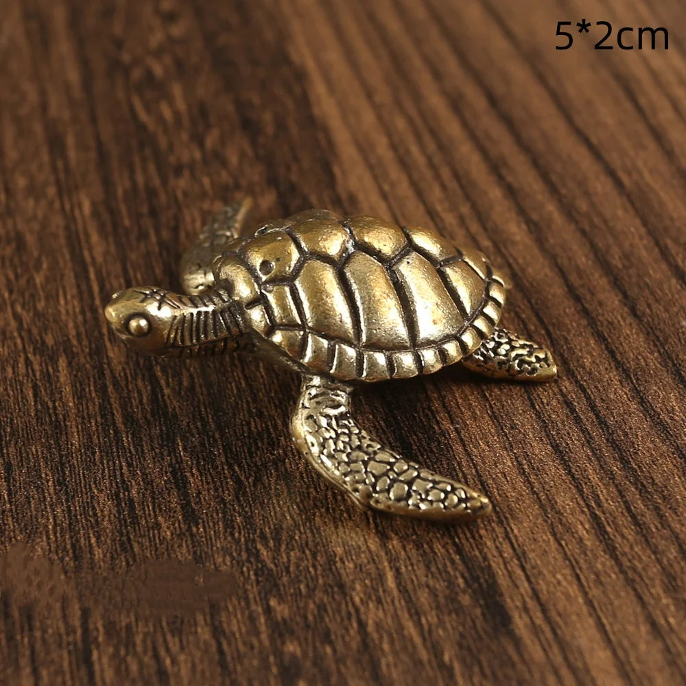 Figurine de Tortue Cuivre
