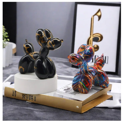 Figurine Chien Ballon Colorée