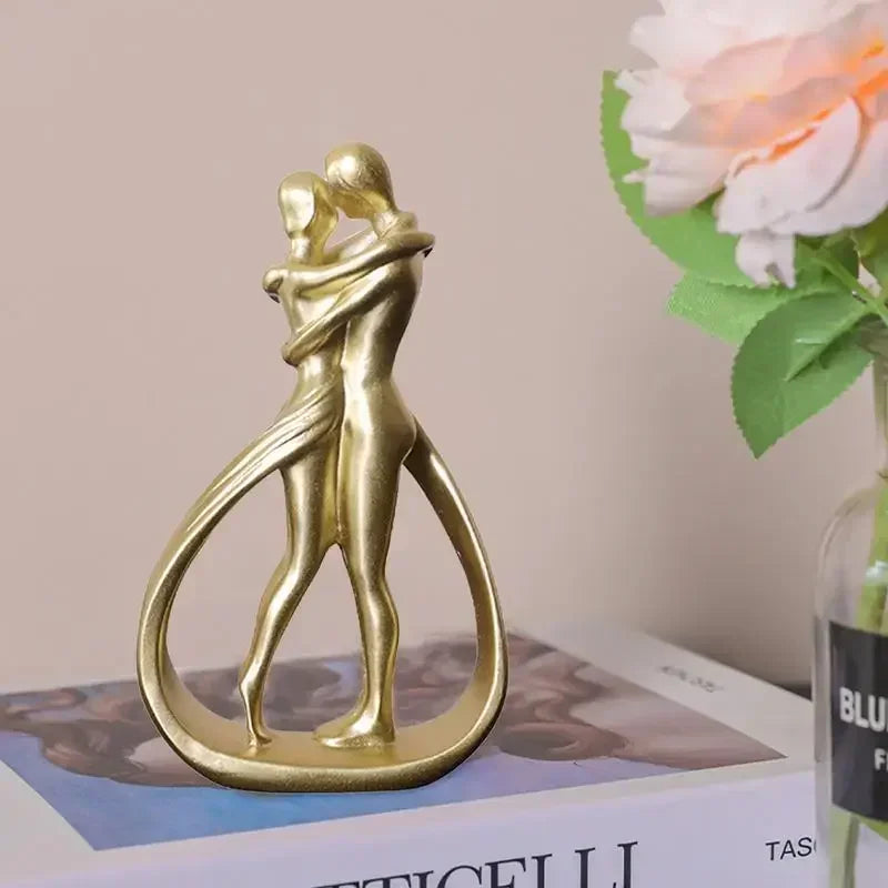 Sculpture  Design Couple Enlacé