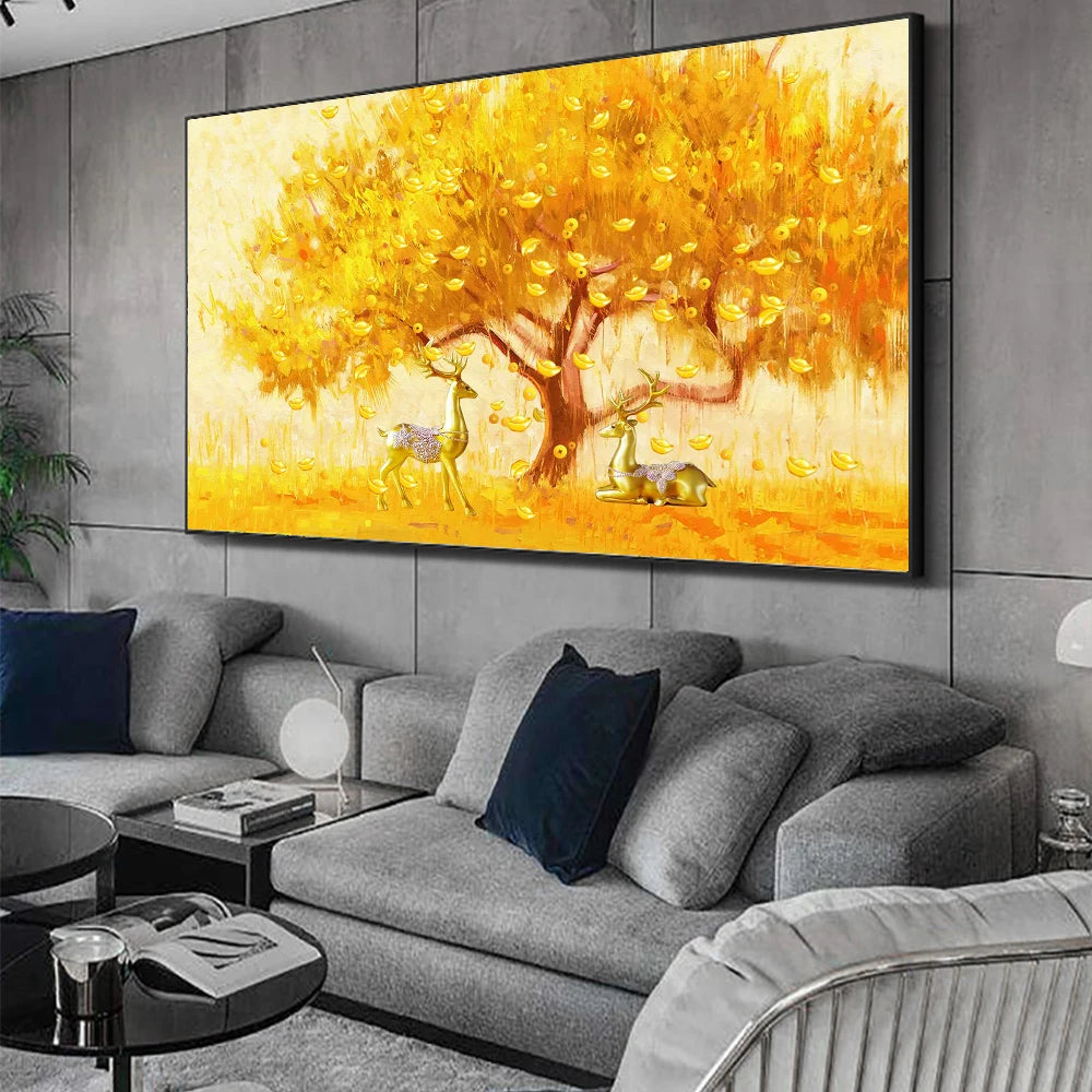 Tableau Moderne Art Arbre