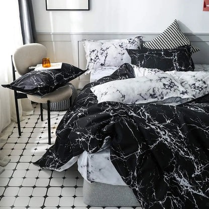 Parure Housse de Couette à Motif