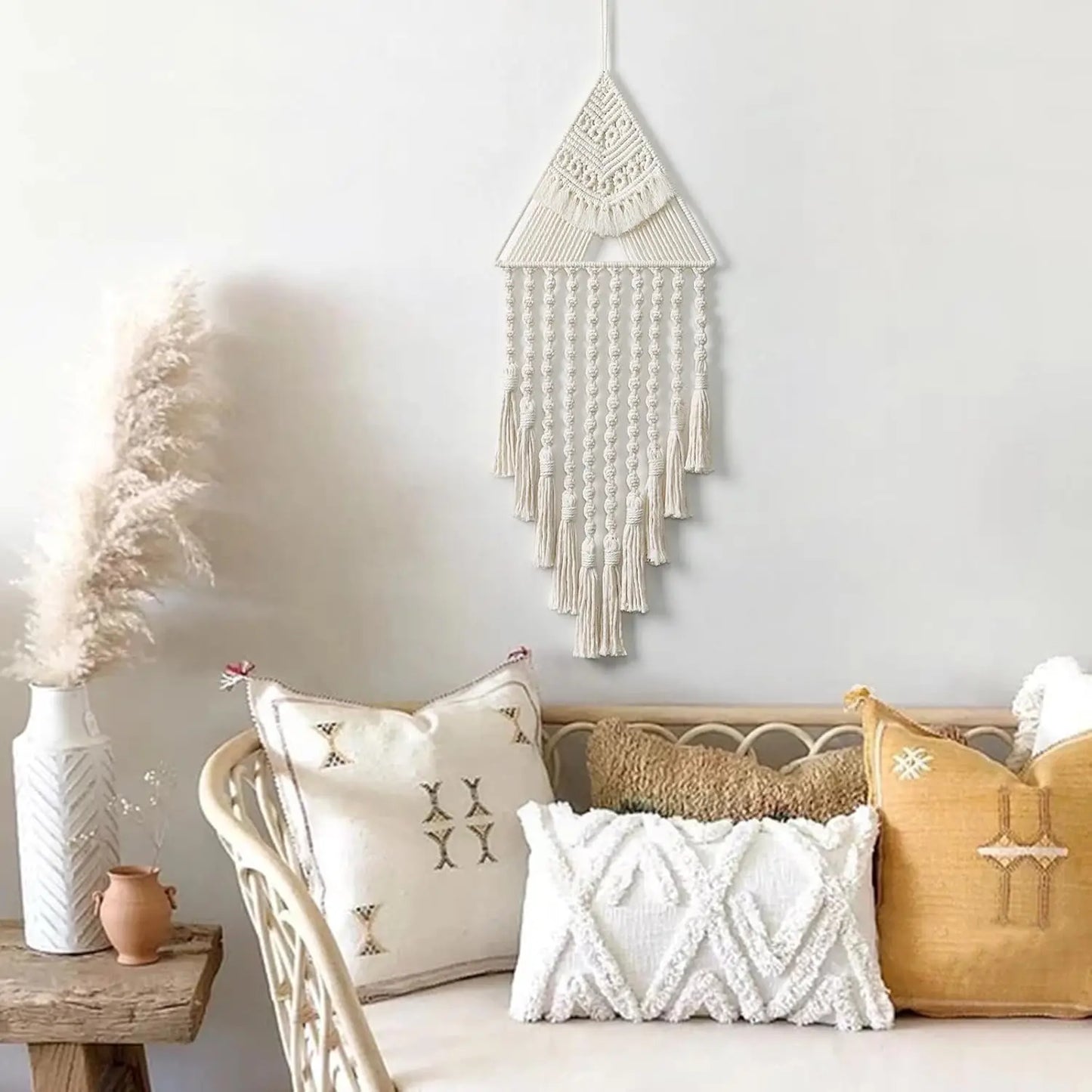 Décoration Murale en Macramé Bohème