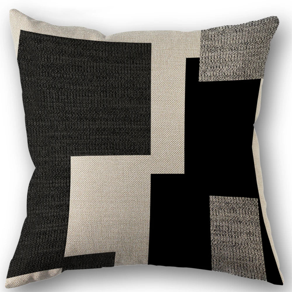 Housse de Coussin Bohème Géométrique