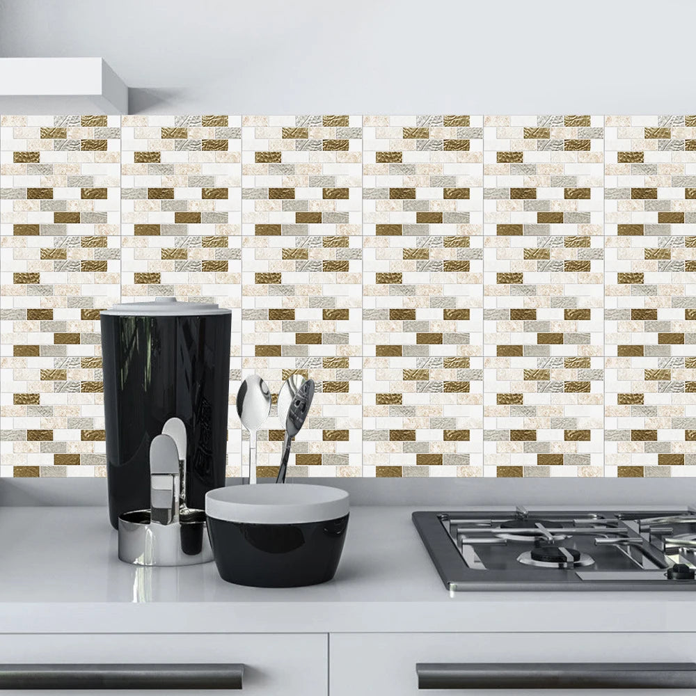 Revêtement Autocollant Mural Décoratif Mosaïque