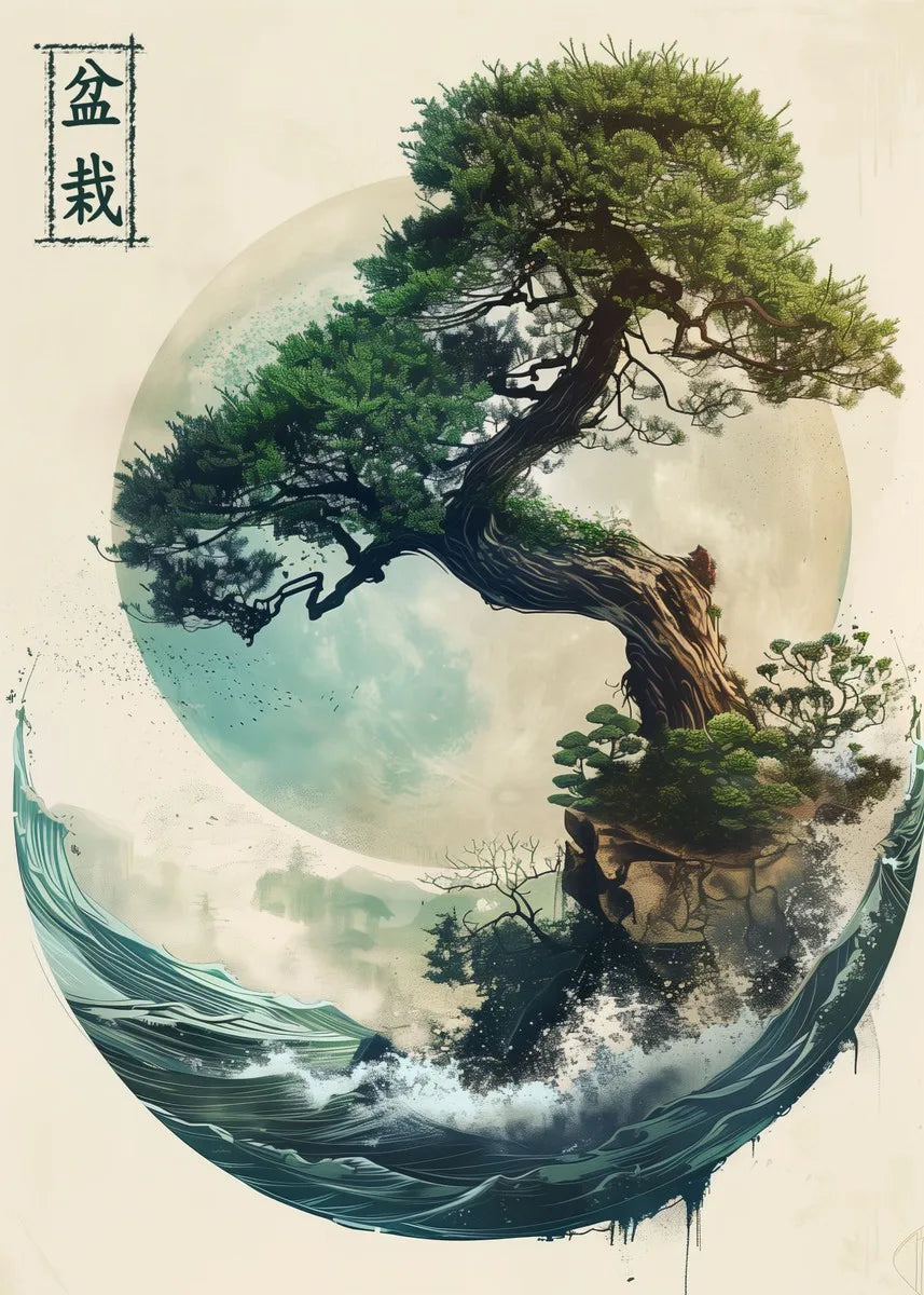 Tableau Moderne Art Asie