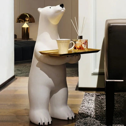 Grande Sculpture d'Ours