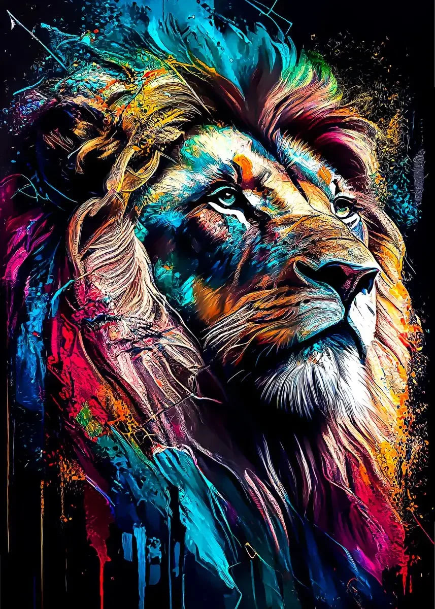 Tableau Moderne Art Animal