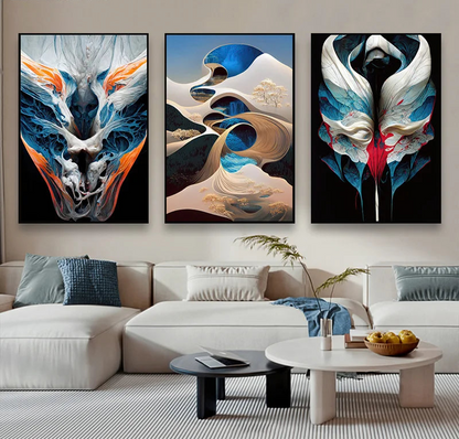 Tableau Moderne Art 3D