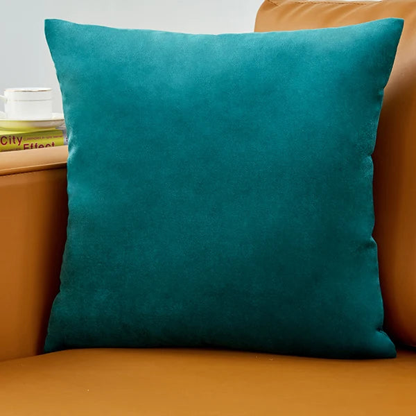 Housse de coussin en velours