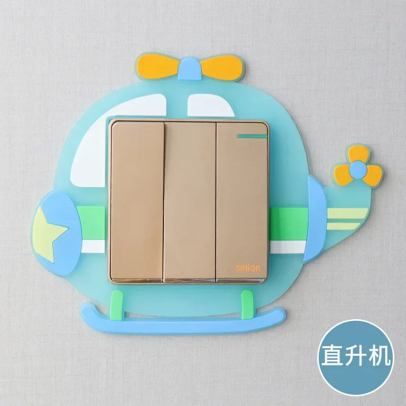 Autocollant Mural Interrupteur Lumineux