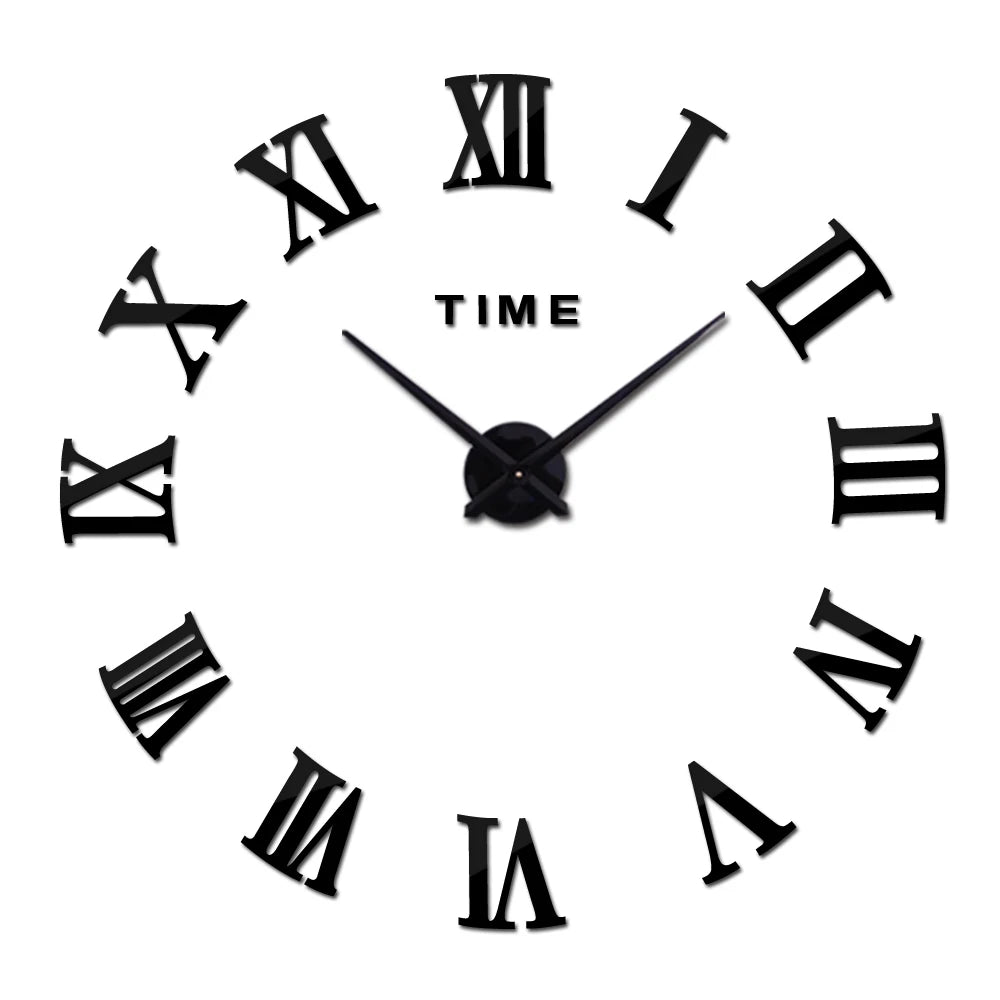 Horloge Murale  3D à Quartz